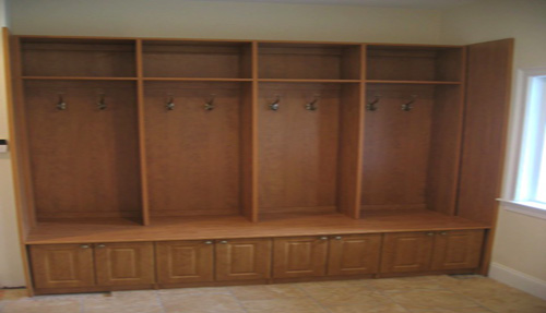 Entry Way Cabinet Shelves